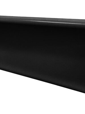 Varilla Zócalo Resistente al Agua Top Round Negro Azabache 15mm x 100mm x 2400mm