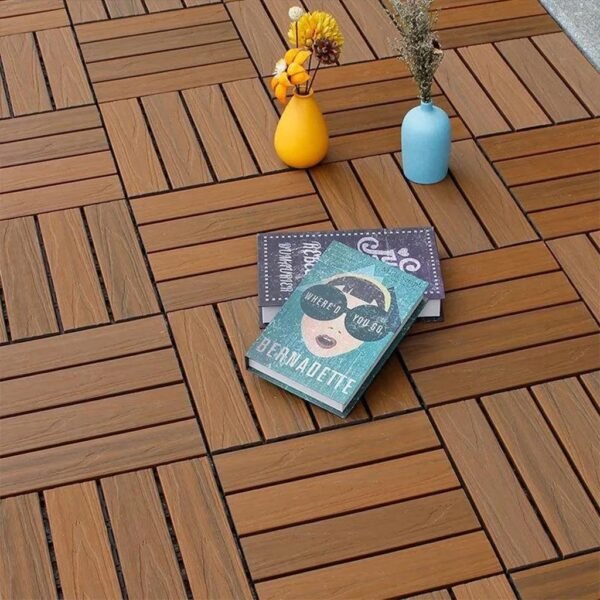 Deck Baldosa Co-Extruded G04 Teak