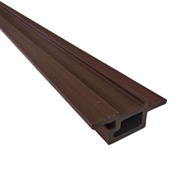 Perfil de Terminación End Revestimiento Exterior Co-Extruded G10 Ipe