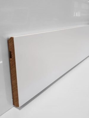 Varilla Zócalo Prepintado Curve Blanco 95 12mm x 95mm x 2600mm