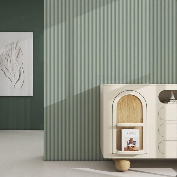 Revestimiento de Pared Interior Flat 3D Verde Aqua
