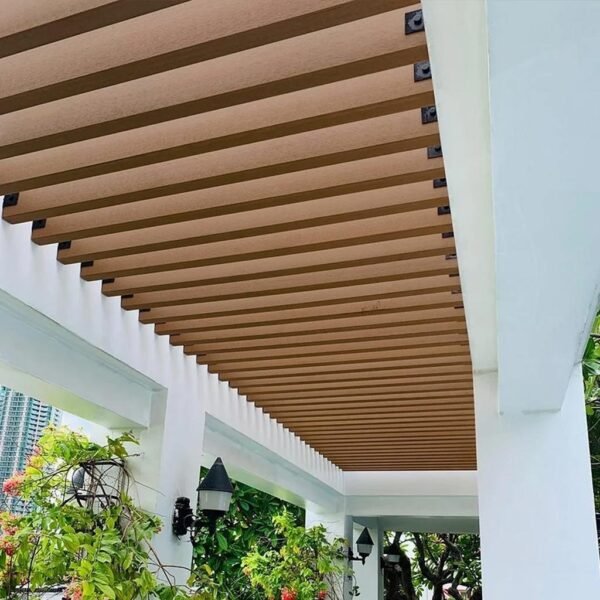 Viga Co-Extruded G04 Teak 50mm x 100mm stretch x 2 unidades