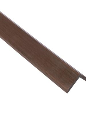 Perfil de Terminación en L Revestimiento Exterior Co-Extruded G10 Ipe