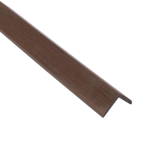 Perfil de Terminación en L Revestimiento Exterior Co-Extruded G10 Ipe