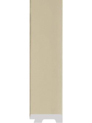 Perfil de Terminación Revestimiento Interior Flat Crema