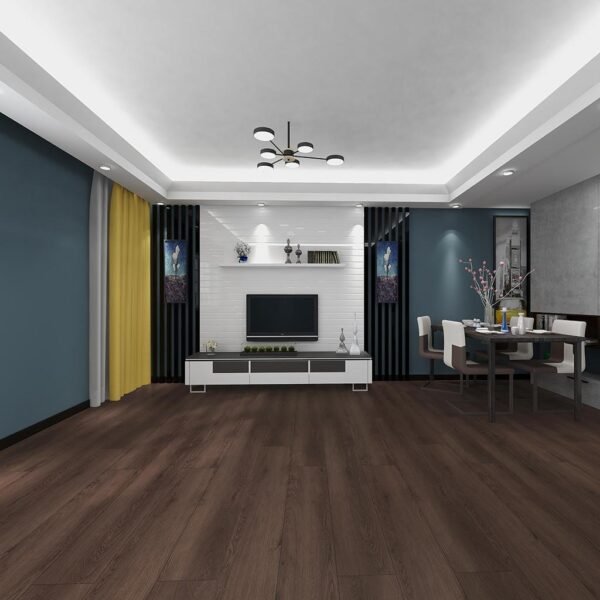 Piso Flotante Melamínico Waterproof Cinnamon Oak WP007 10mm con manta