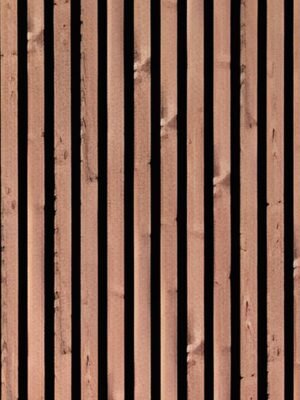 Revestimiento de Pared Interior Acústico Nogal