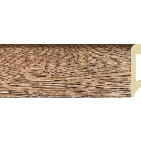 7677a195613e4fa9b8e73b8e0c7de4c9.jpg Varilla Zócalo Resistente al Agua Top Round Roble Terra 14mm x 75mm x 2400mm