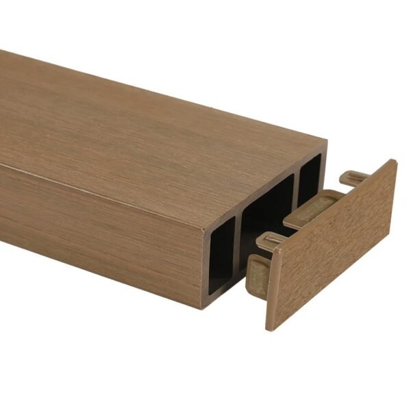 80a2077ecccd4d758496f0352667a31d.jpg Terminación de Viga Co-Extruded G04 Teak 50mm x 100mm