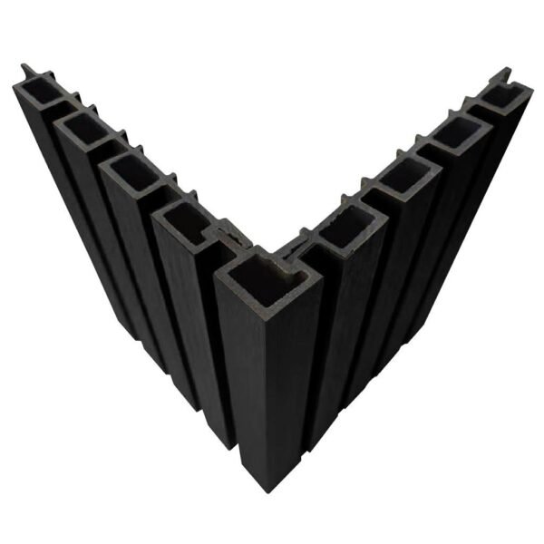 94f1d768bcbc43d2ad3c9f55fee2ec42.jpg Perfil de Terminación Corner Revestimiento Exterior Co-Extruded G07 Charcoal