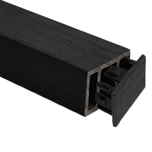 Terminación de Viga Co-Extruded G07 Charcoal 42mm x 60mm