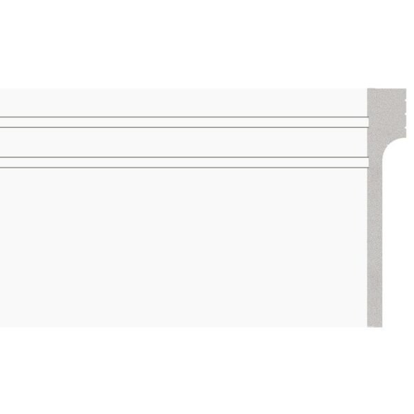 Varilla Zócalo Resistente al Agua Top Line 120 20mm x 120mm x 2400mm