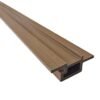 Perfil de Terminación End Revestimiento Exterior Co-Extruded G04 Teak