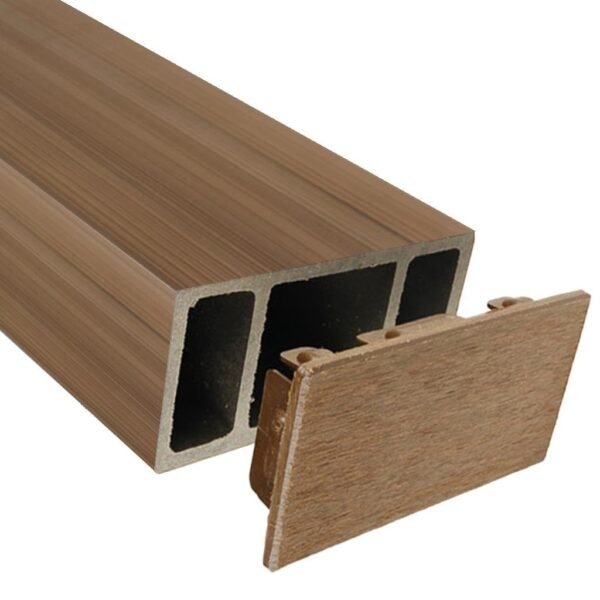 Terminación de Viga Co-Extruded G04 Teak 45mm x 90mm