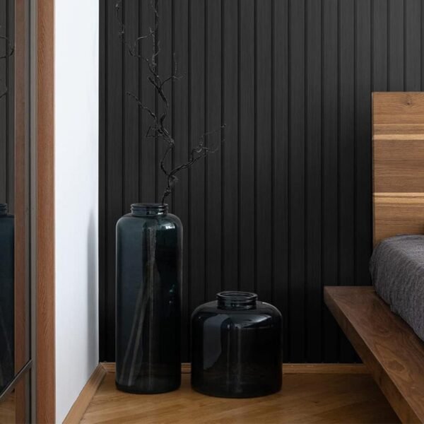Revestimiento de Pared Interior Flat Negro