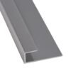 Perfil de Inicio / Terminación Plata 2500mm x 10 unidades