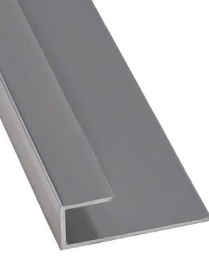 Perfil de Inicio / Terminación Plata 2500mm x 10 unidades