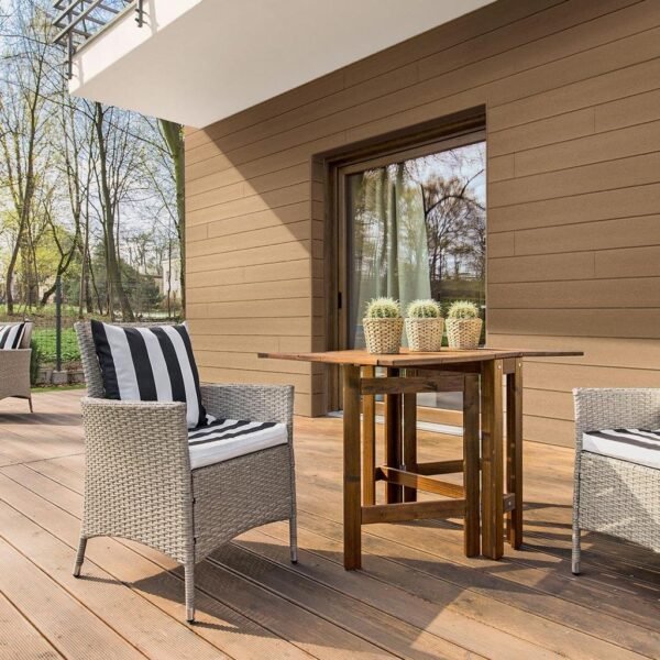 Siding Exterior Co-Extruded G04 Teak stretch x 4 unidades