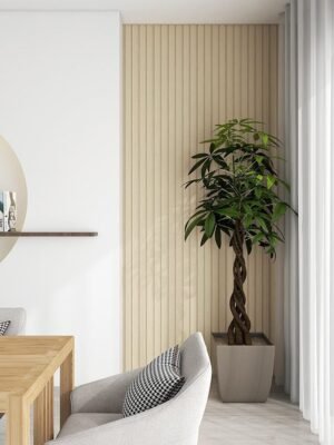 Revestimiento de Pared Interior Flat Crema