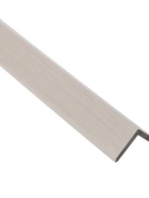 Perfil de Terminación en L Revestimiento Exterior Co-Extruded G01 White Oak