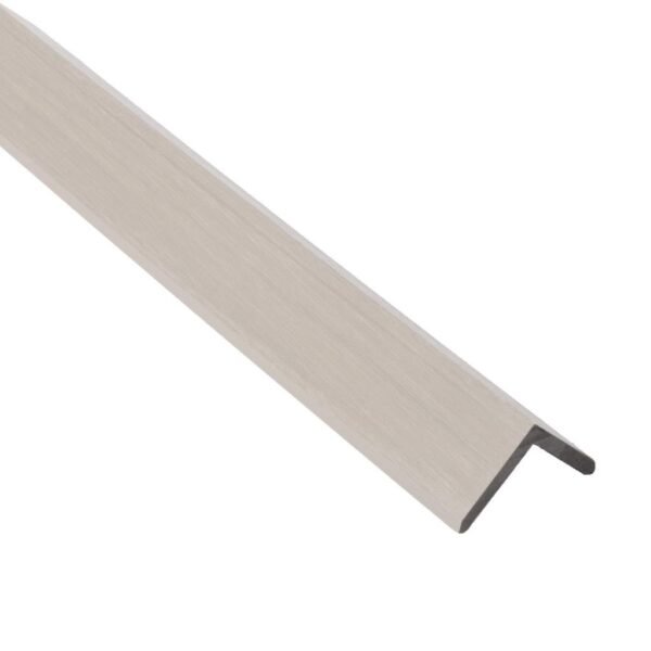 Perfil de Terminación en L Revestimiento Exterior Co-Extruded G01 White Oak