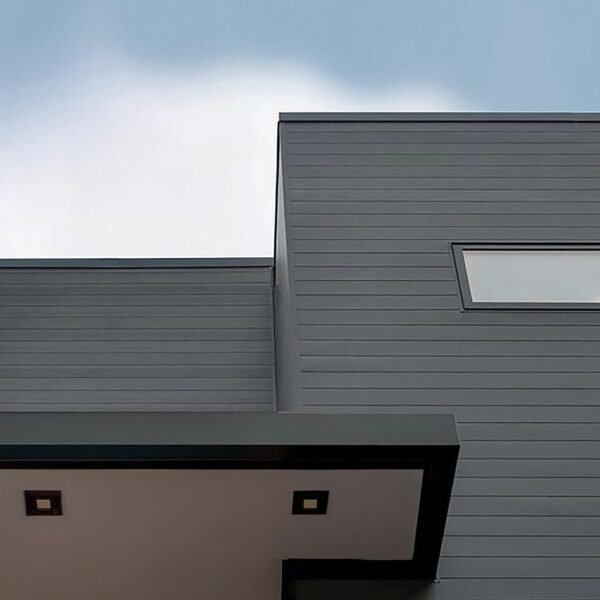 Siding Exterior Co-Extruded G06 Silver Grey stretch x 4 unidades