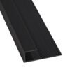 Perfil de Inicio / Terminación Negro 2440mm x 10 unidades