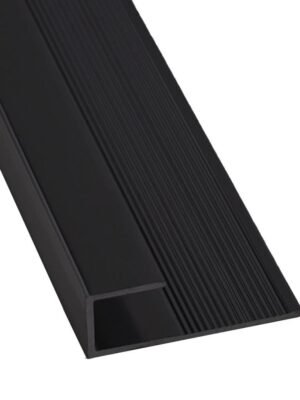 Perfil de Inicio / Terminación Negro 2440mm x 10 unidades