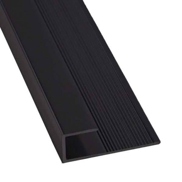 Perfil de Inicio / Terminación Negro 2440mm x 10 unidades