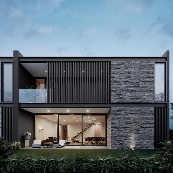 Viga Co-Extruded G07 Charcoal 45mm x 90mm stretch x 2 unidades