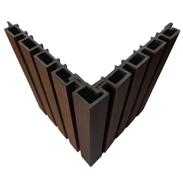 Perfil de Terminación Corner Revestimiento Exterior Co-Extruded G10 Ipe